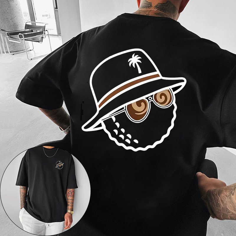 Streetwear Brand Shirts - T-shirt graphique unisexe tendance avec imprimé