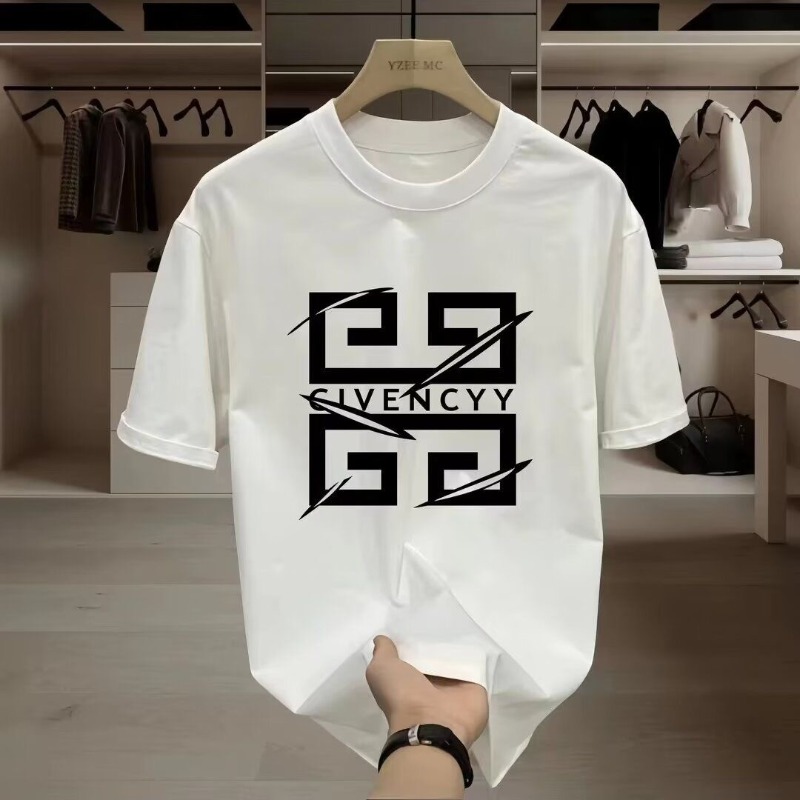 Streetwear Brand Shirts - T-shirt Homme 2026 GIVENCY avec Logo