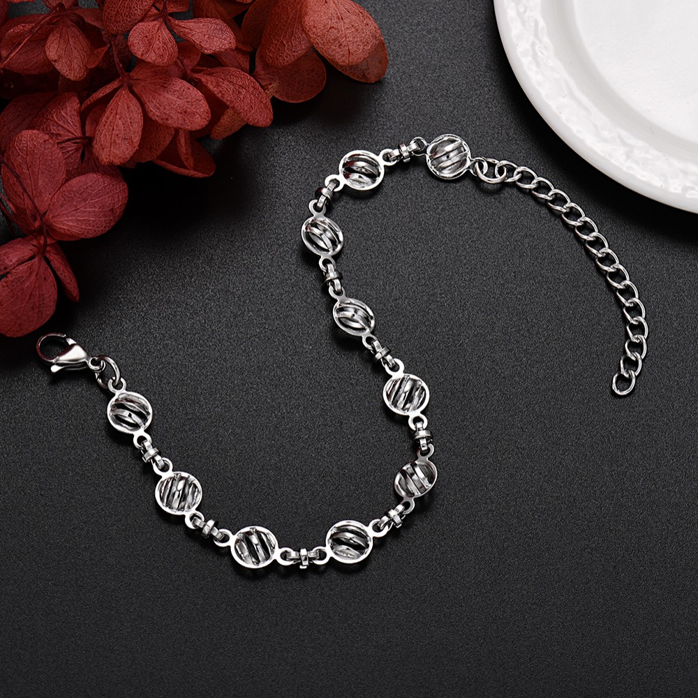 Bracelets chaîne creux en arge - Streetwear Brand Jewelry avis et prix