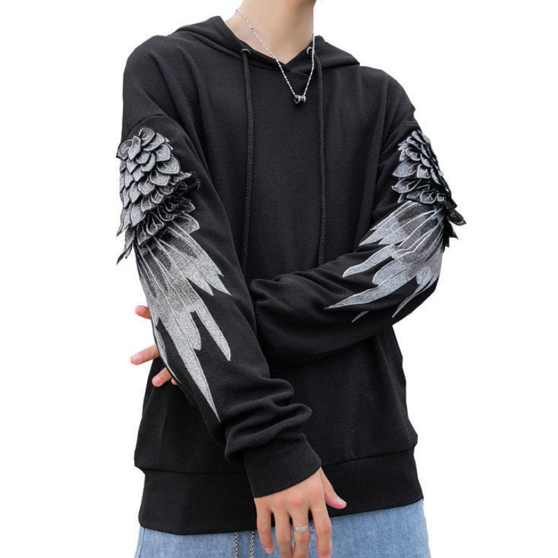Sweat-shirt à capuche brodé po - Streetwear Brand Cheap avis et prix