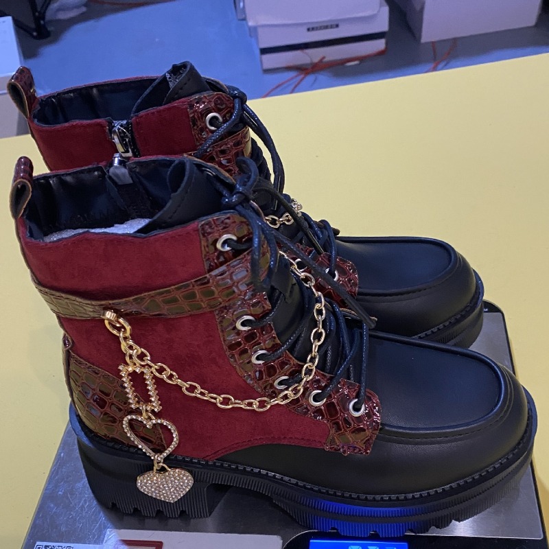 Bottines à plateforme gothique - Streetwear Zipper avis et prix