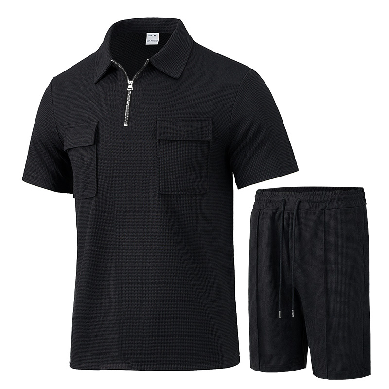 Ensemble polo et short d'été p - Streetwear Zipper avis et prix