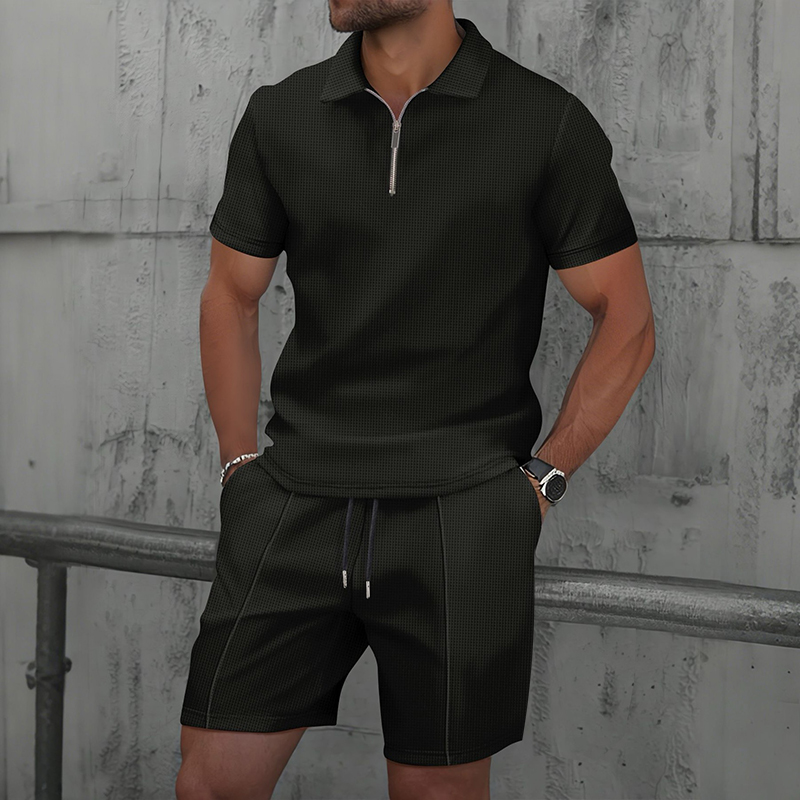 Ensemble polo et short d'été p - Streetwear Zipper avis et prix