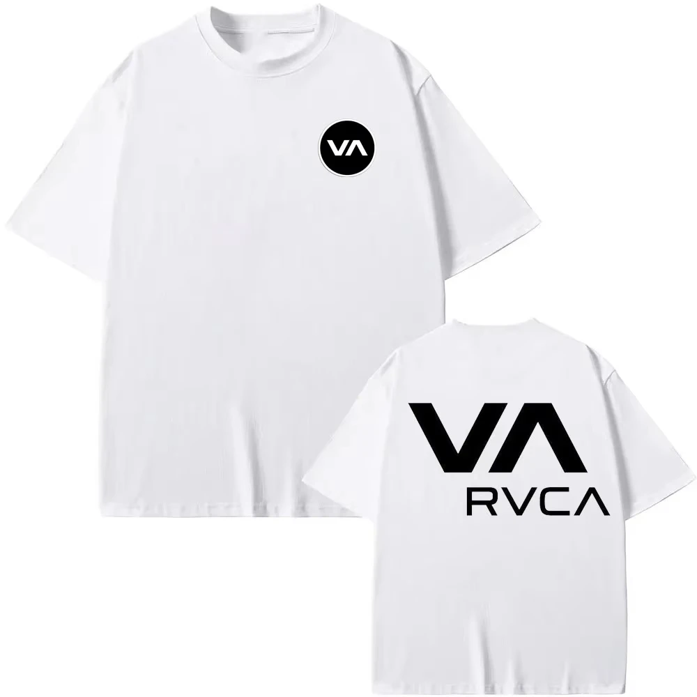 T-shirt RVCA noir en coton pou - Streetwear Brand Shirts avis et prix